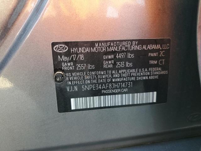 2018 HYUNDAI SONATA SPORT - 5NPE34AF8JH714731
