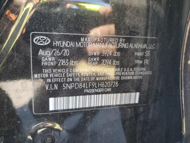 2020 HYUNDAI ELANTRA SE 5NPD84LF9LH620726