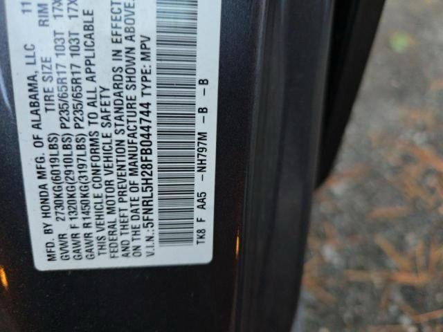 2015 HONDA ODYSSEY LX 5FNRL5H28FB044744