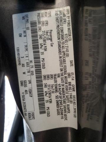 2014 FORD FOCUS SE - 1FADP3F29EL259816