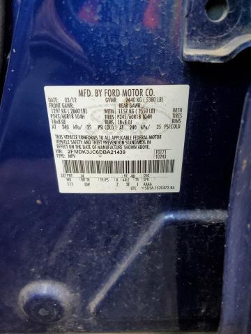 2013 FORD EDGE SEL - 2FMDK3JC6DBA21439