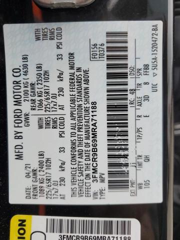 2021 FORD BRONCO SPO - 3FMCR9B69MRA71188