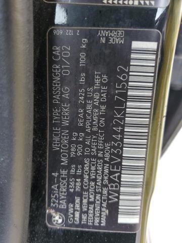 2002 BMW 325 I #3293476435