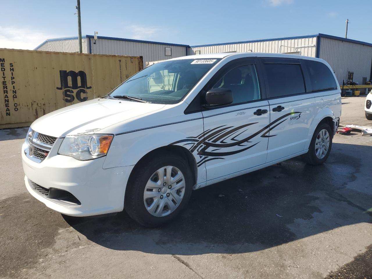 Lot #3302816923 2019 DODGE GRAND CARA