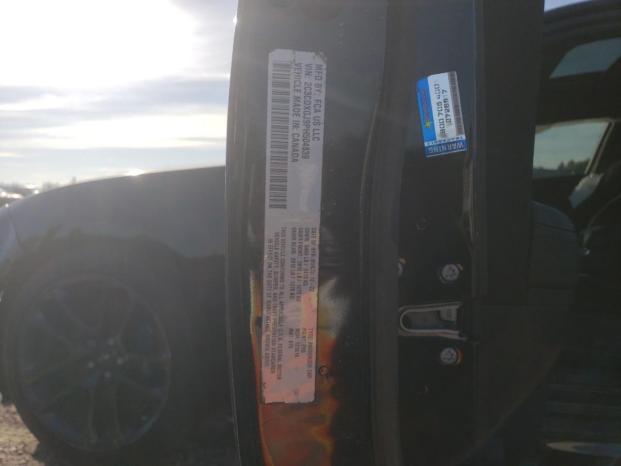 DODGE CHARGER SCAT PACK