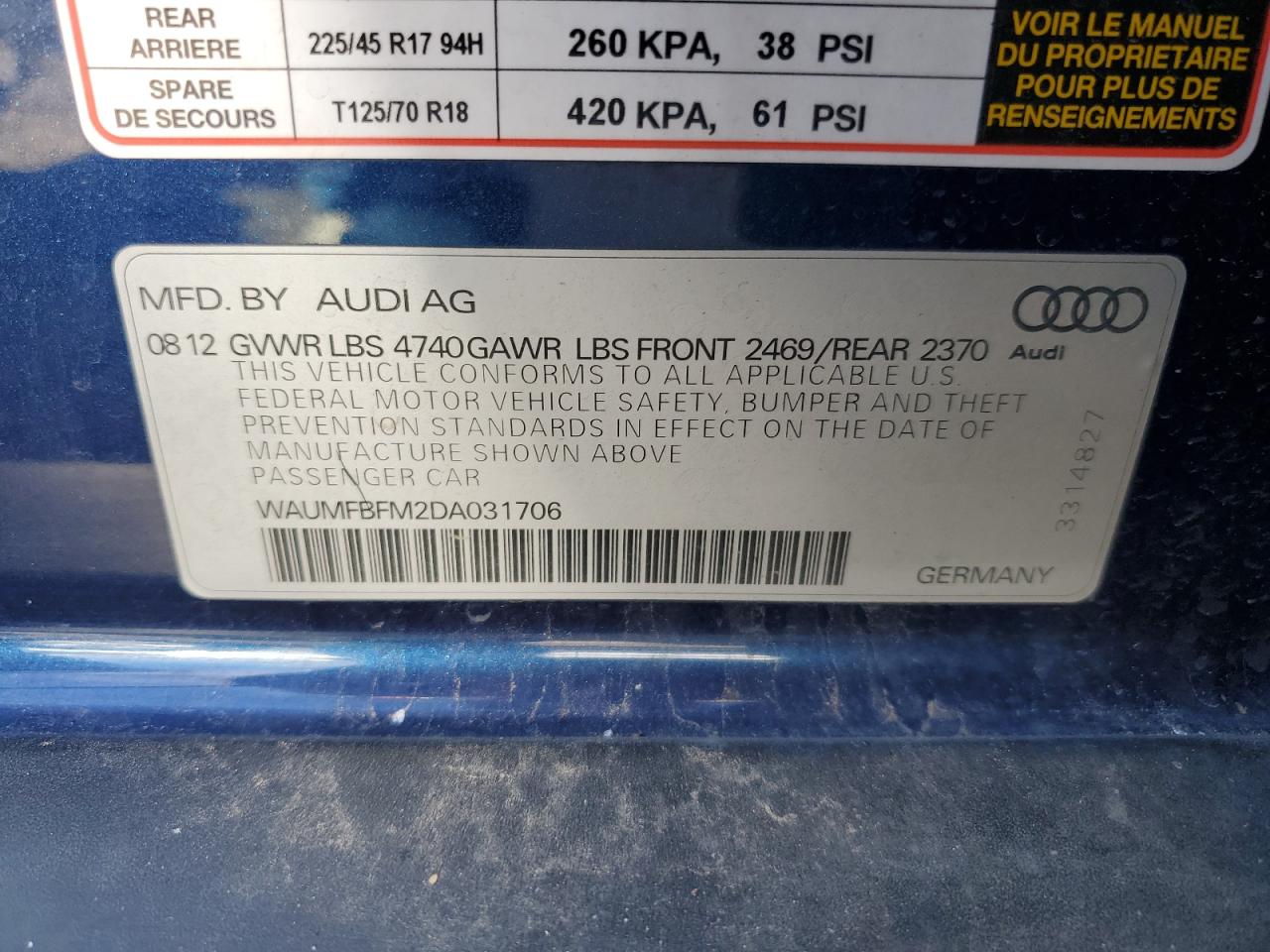 AUDI A3 PREMIUM PLUS