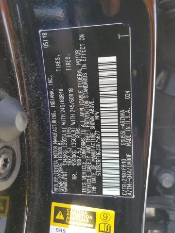 2018 TOYOTA HIGHLANDER #3296310494