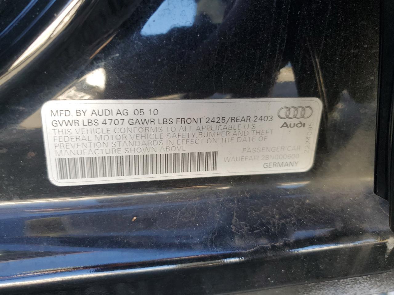 AUDI A4 PREMIUM PLUS