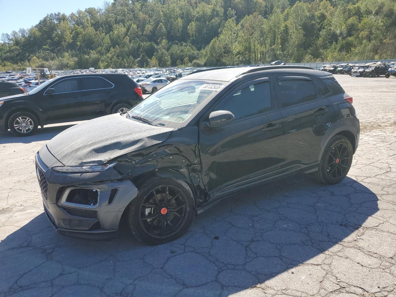 Lot #3297921816 2021 HYUNDAI KONA NIGHT