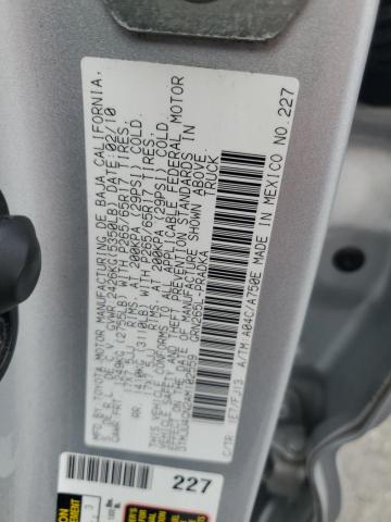 2010 TOYOTA TACOMA DOU - 3TMJU4GN2AM102559