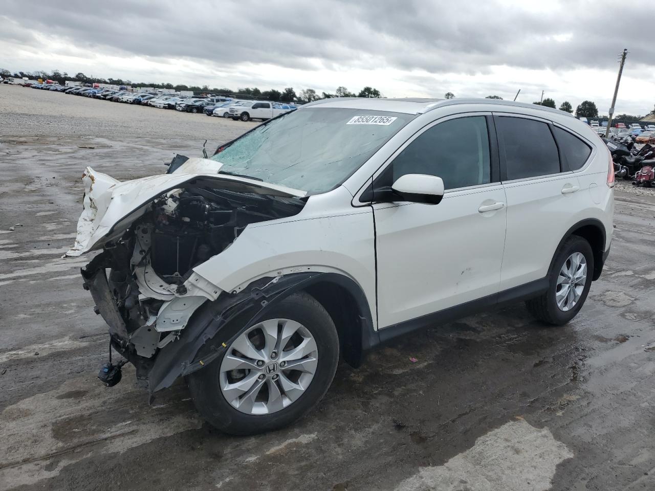 Lot #3287851090 2014 HONDA CR-V EXL