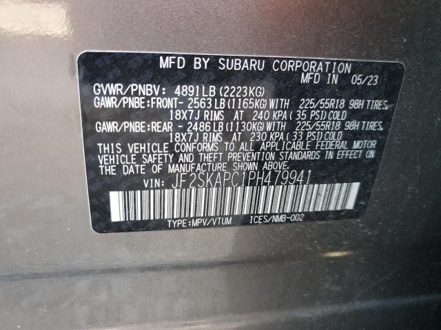 2023 SUBARU FORESTER L #3297138489