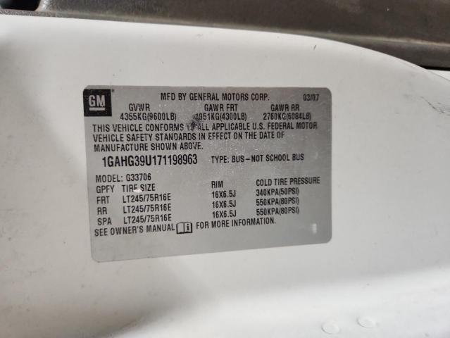 2007 CHEVROLET EXPRESS G3 #3266704392