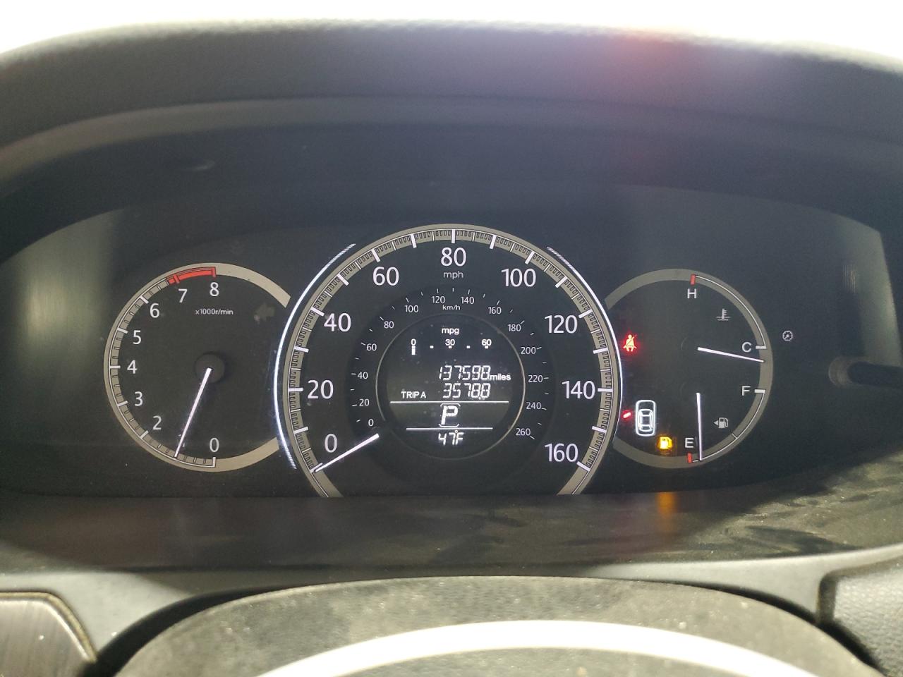 Lot #3301960415 2013 HONDA ACCORD EXL