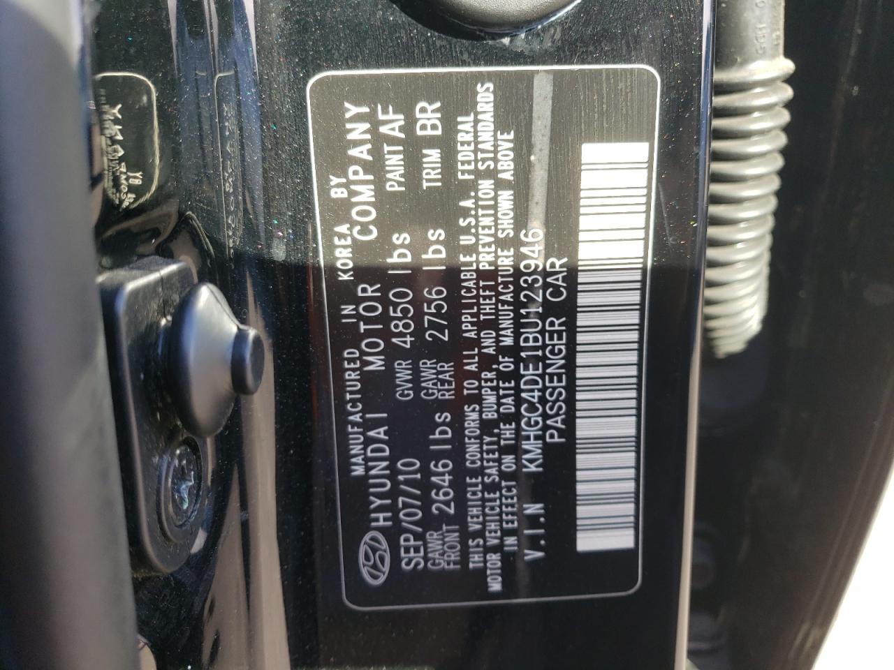 HYUNDAI GENESIS 3.8L