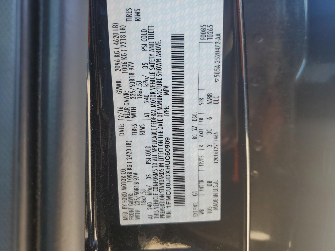 FORD ESCAPE TITANIUM