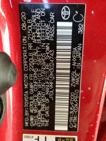 2021 TOYOTA PRIUS LE - JTDL9MFU9M3024743