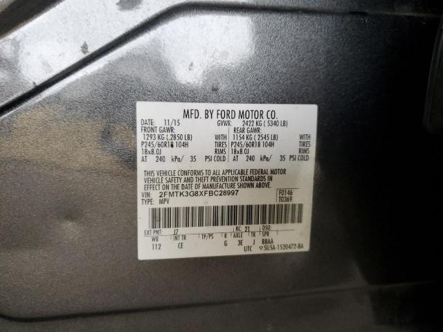 2015 FORD EDGE SE #3301818379