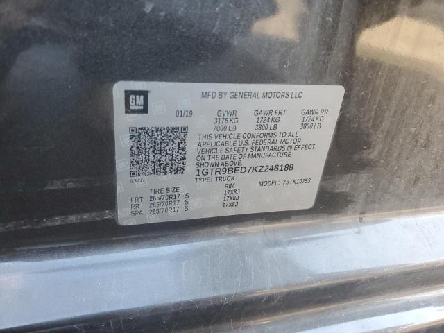 2019 GMC SIERRA K15 #3294385121