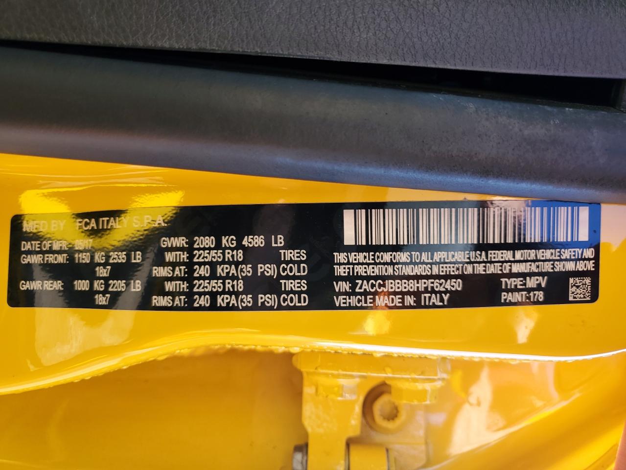 JEEP RENEGADE LATITUDE