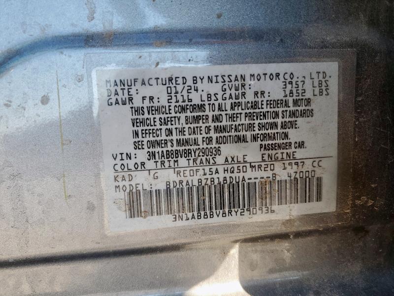 2024 NISSAN SENTRA S - 3N1AB8BV8RY290936