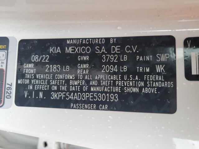 2023 KIA FORTE GT L 3KPF54AD3PE530193