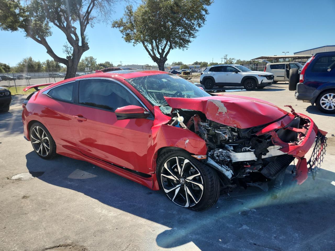 Lot #3311645223 2018 HONDA CIVIC SI