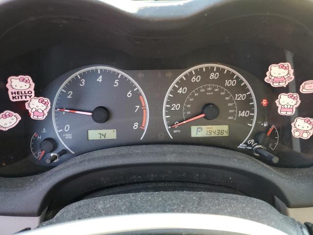 2012 TOYOTA COROLLA BA #3278820635