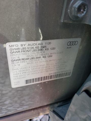 2021 AUDI Q3 PREMIUM S LINE 45 WA1DECF31M1049272