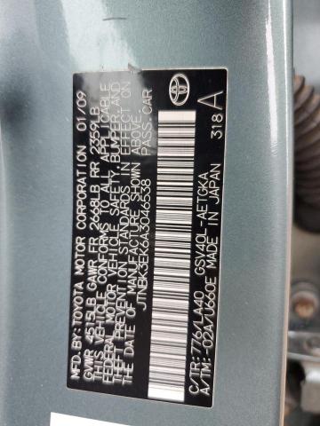 2010 TOYOTA CAMRY SE - JTNBK3EK6A3046538