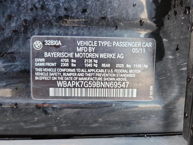 2011 BMW 328 XI - WBAPK7G59BNN69547
