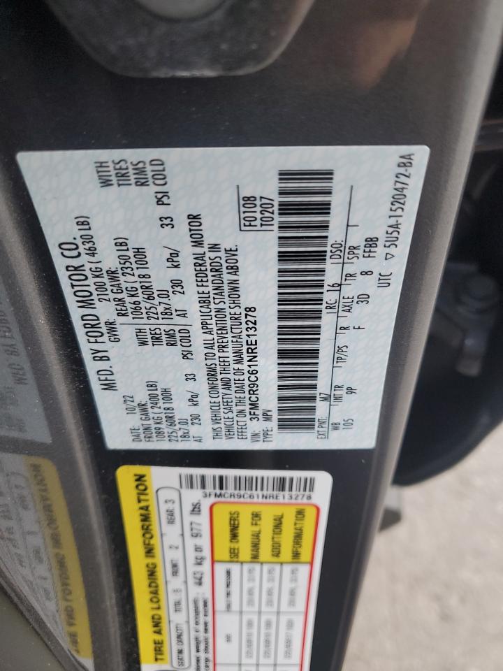 FORD BRONCO SPORT OUTER BANKS