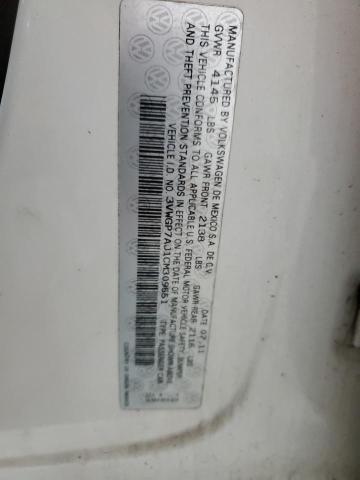 2012 VOLKSWAGEN JETTA SEL #3287565351