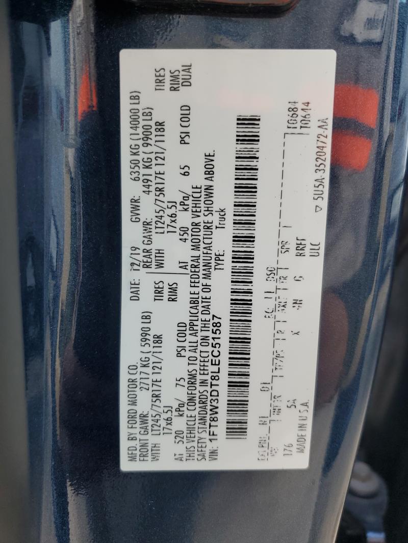 2020 FORD F350 SUPER #3290397762