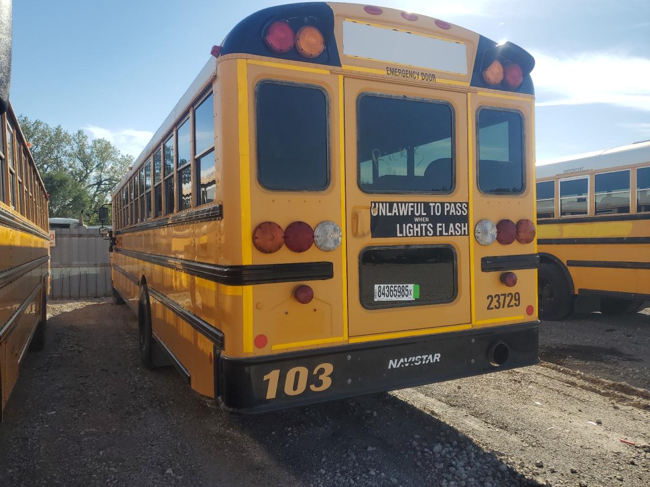 Lot #3263668727 2013 IC CORPORATION CE SERIES SCHOOL