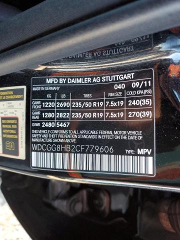 2012 MERCEDES-BENZ GLK 350 4M #3278762615