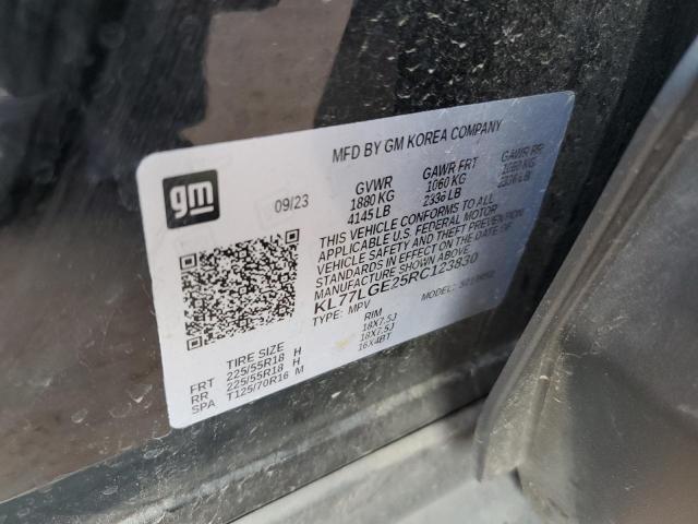 2024 CHEVROLET TRAX 1RS #3301716430