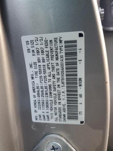 2010 ACURA RDX - 5J8TB1H26AA001430
