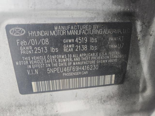 2009 HYUNDAI SONATA SE #3296318429