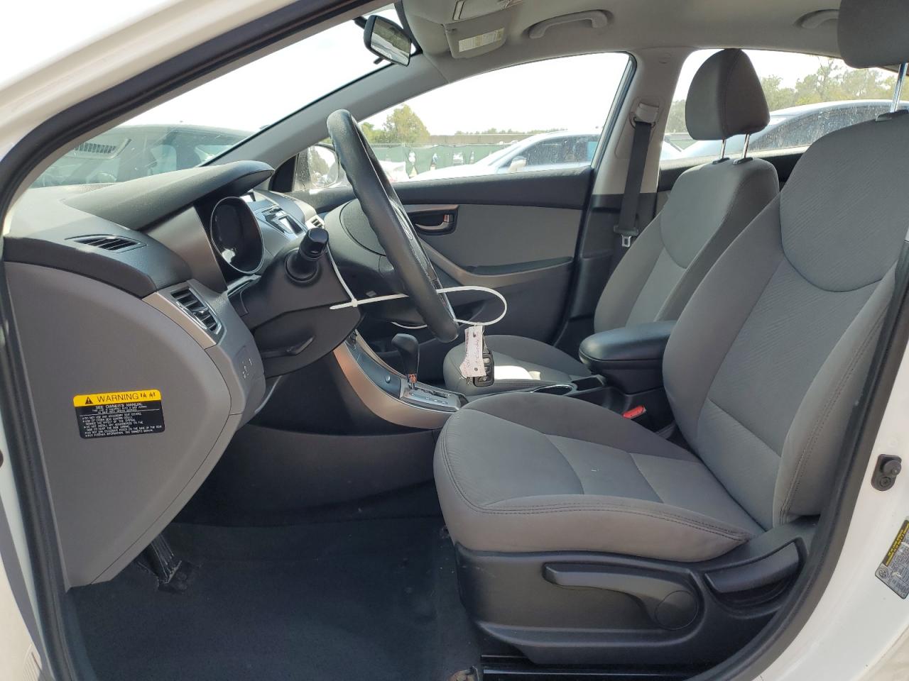 Lot #3316721433 2013 HYUNDAI ELANTRA GLS