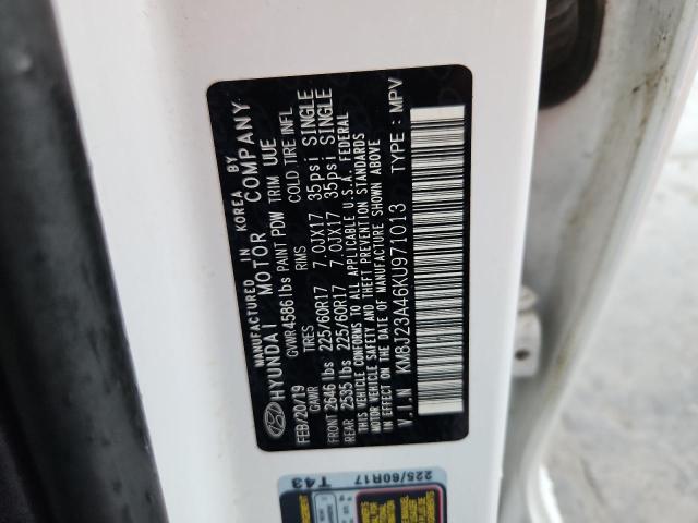 2019 HYUNDAI TUCSON SE - KM8J23A46KU971013