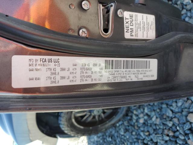 2015 RAM 1500 SLT - 1C6RR7GT1FS669923