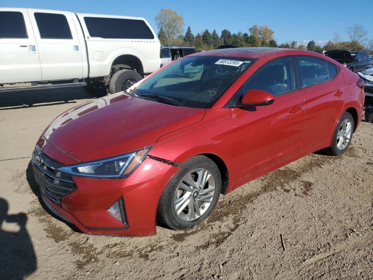 Lot #3297219406 2020 HYUNDAI ELANTRA SE