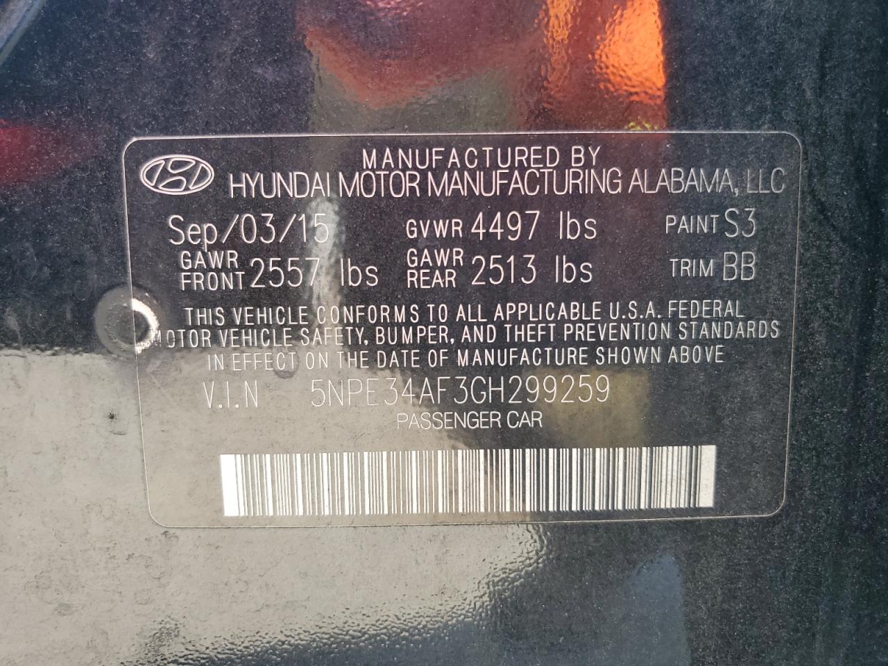 HYUNDAI SONATA SPORT