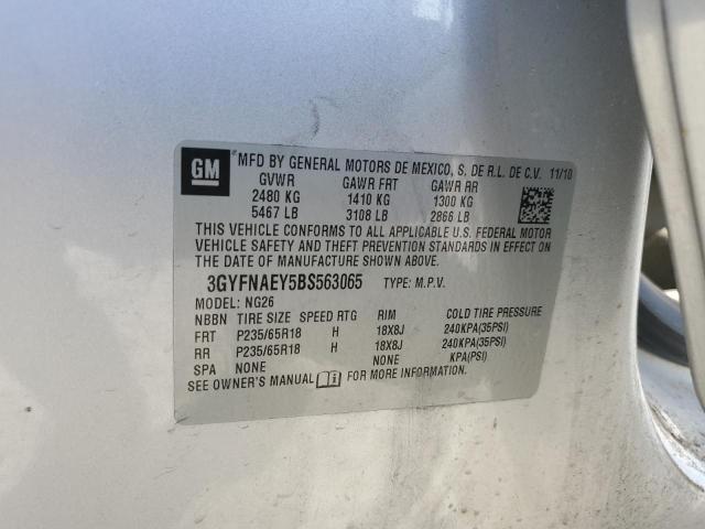 2011 CADILLAC SRX LUXURY #3291411150