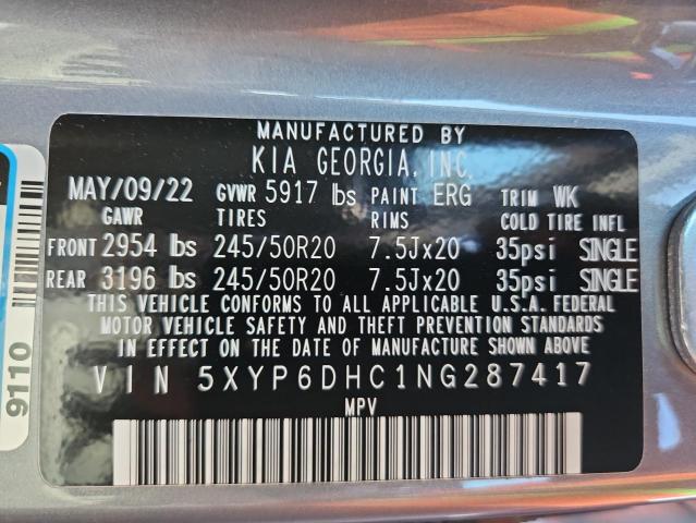 2022 KIA TELLURIDE #3293882622