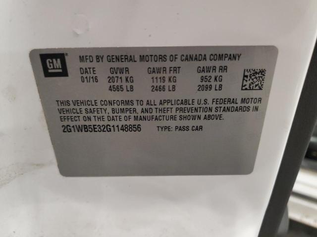 2016 CHEVROLET IMPALA LIM #3316735403