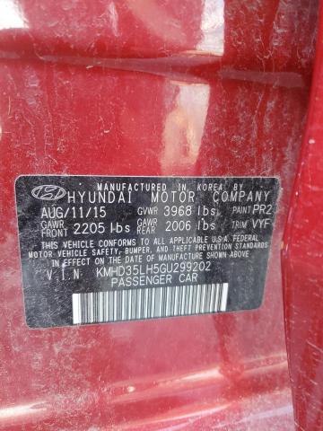 2016 HYUNDAI ELANTRA GT - KMHD35LH5GU299202