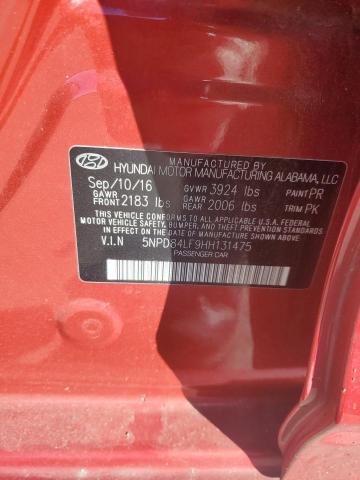 2017 HYUNDAI ELANTRA SE - 5NPD84LF9HH131475