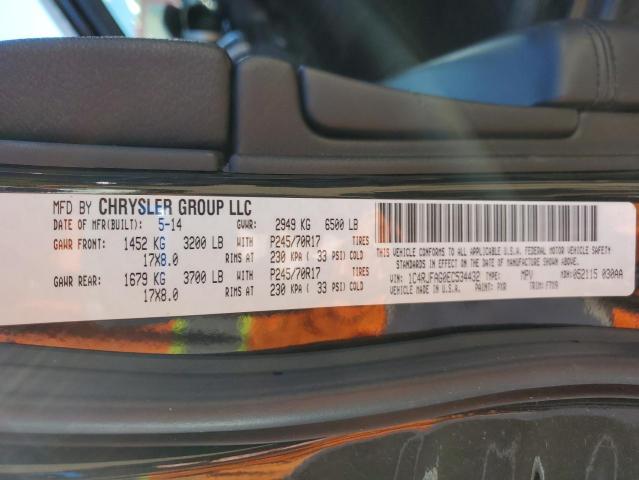 2014 JEEP GRAND CHER - 1C4RJFAG0EC534432